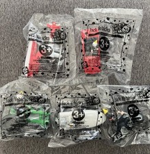JACK'S KID'S MEAL JACK VEHICLES 1997 TOY SET OF 5  BRAND NEW SEALED FREE SHPG