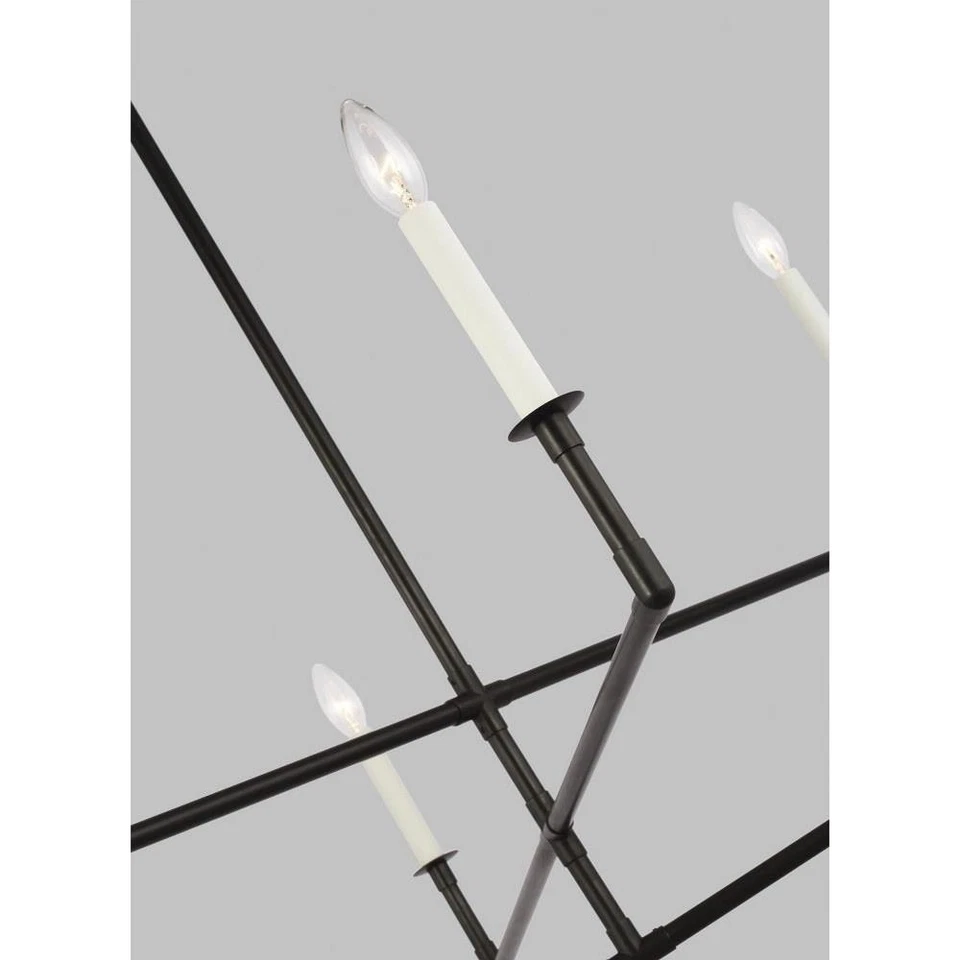 Chapman & Myers Bayview 44" 6 Light Chandelier by Visual Comfort Studio CC1356AI - Image 3 of 4