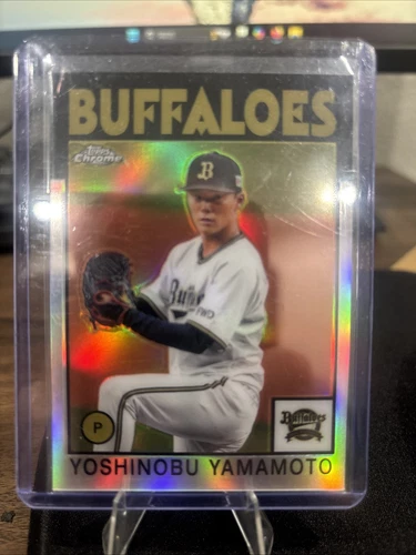 2021 Topps Chrome NPB Nippon Professional Baseball Yoshinobu Yamamoto 