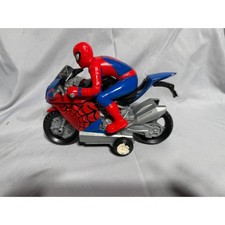 Marvel Spider-Man Motorcycle Action Figure To...
