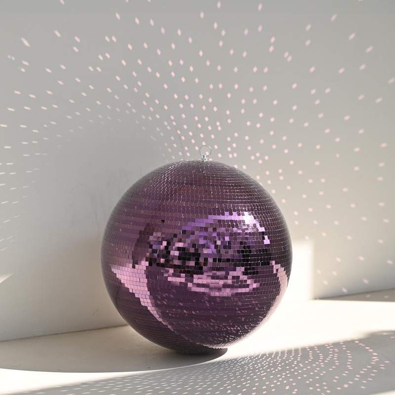 Yescom 16" Large Disco Ball Mirror Big Hanging Glass for Party Events Wedding