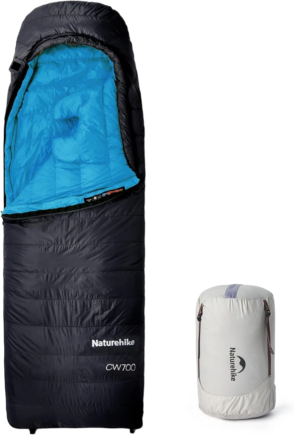 Ultralight 0°F Down Sleeping Bag for Camping & Hiking - 2025 Model