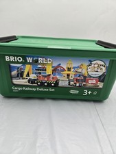 BRIO 33097 Cargo Railway Deluxe Set 54 Pieces