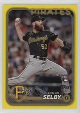 2024 Topps Series 2 Yellow Colin Selby #668 0zb7
