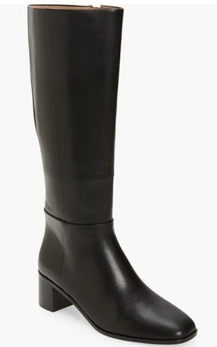 Madewell Monterey Tall Boot True Black Women's Size 11 NN032 NEW NO BOX Sold Out - Picture 3 of 10
