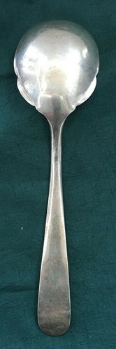 S. KIRK & SON sterling Silver8 Vintage Ornate Floral Detail Serving Spoon 9''1/8 - Picture 3 of 4