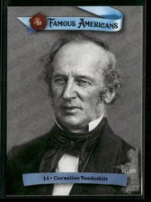2021 Historic Autographs Famous Americans #14 Cornelius Vanderbilt