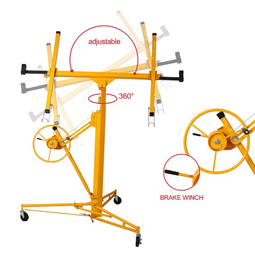 Red Line Professional 11' Drywall Lift Panel Hoist Tool - Picture 3 of 12