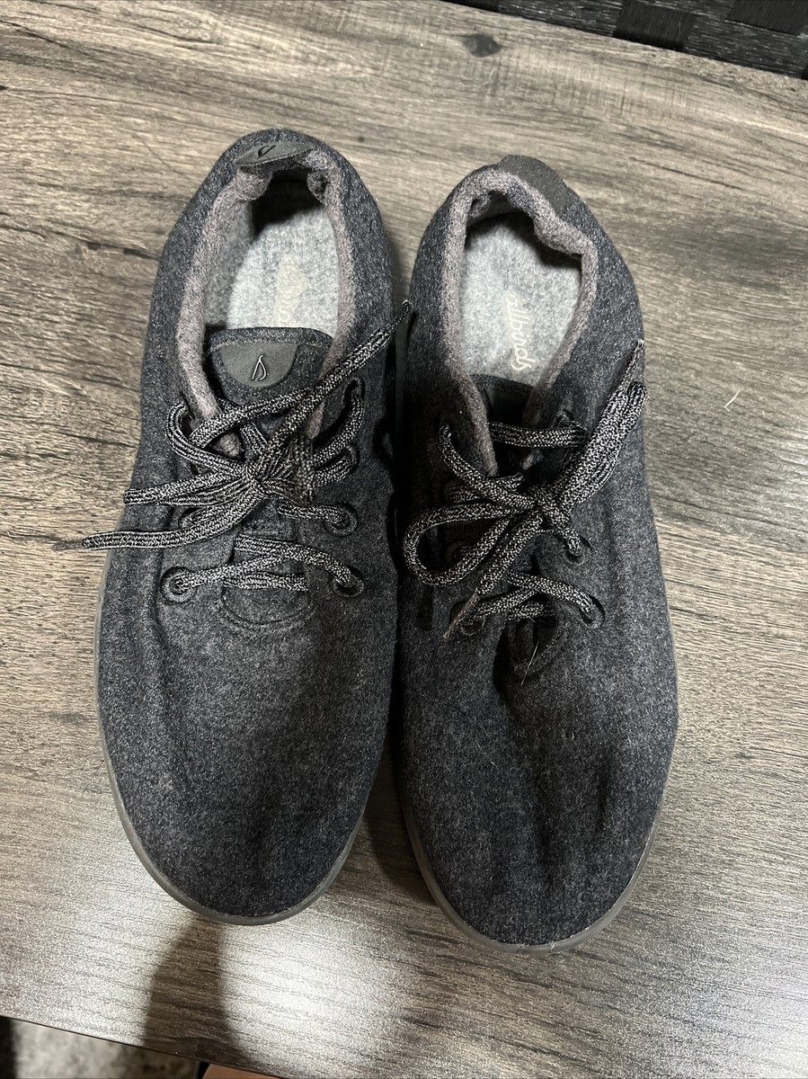 Allbirds Wool Runners Mens 10 Dark Gray Running Shoes Lace  display picture 1