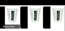 3 Pack Set Multi-Purpose Measuring Shot Glass Jigger Shot Bar Tool