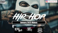 New 2025 Hip Hop & RnB Rap Music Videos on DVD, HD Quality - Fast Shipping!