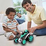 Wireless Remote Control Flip Wheels Stunt Toy Car Green New - Picture 3 of 9