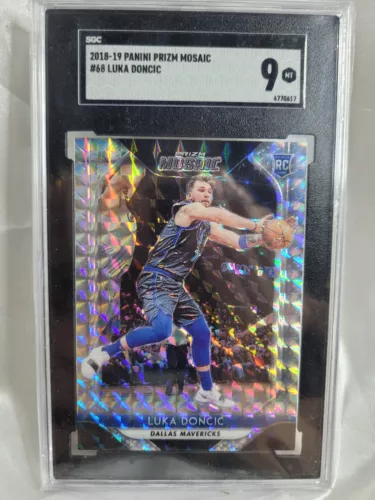 2018 Panini Prizm Luka Doncic Silver Prizm 68