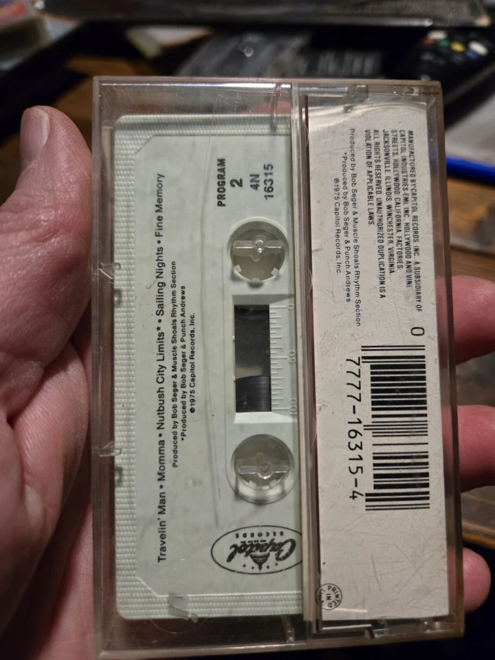 Bob Seger ‎– Beautiful Loser [Cassette Tape - 1975] - Image 3 of 4