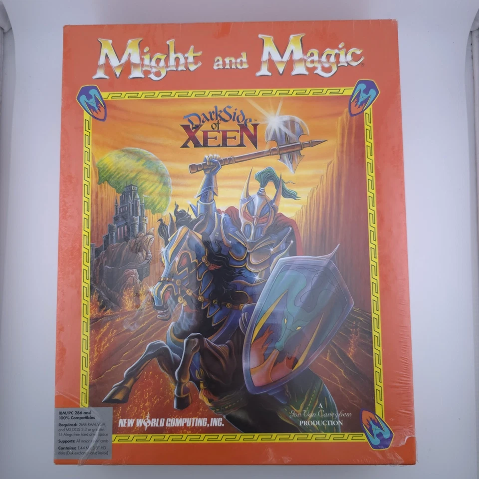 Might and Magic V: Darkside of Xeen, 1993, Big Box, New & Sealed - Image 2 of 4