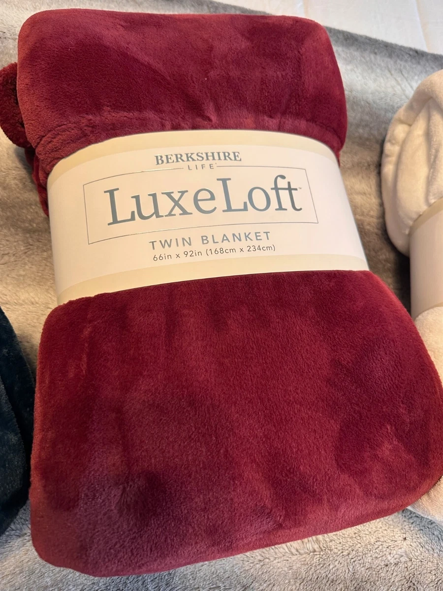 Berkshire Life Luxe Loft Twin Plush Throw Blanket eBay