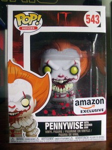 pennywise with severed arm funko