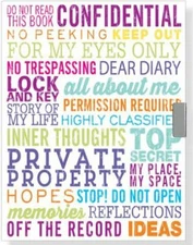 For My Eyes Only Locking Journal - Peter Pauper Press, 9781441316684, diary