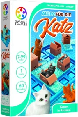 SMARTGAMES Smart Games SG450DE Alles für die Katz IQ Spiel, Geduldsspiel NEU/OVP
