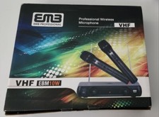 EMB Pro Microphone Set Dual VHF Wireless