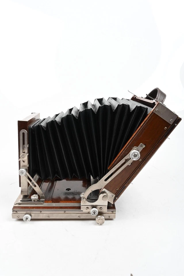 Cámara de visión plegable Deardorff 5x7 con parte trasera 4x5 *Leer #152 Foto 2 de 4