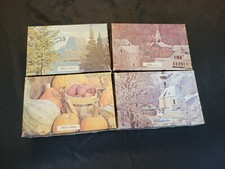 Vintage 1960 s TUCO MINIATURE PUZZLES. Lot of 4 w/ ORIGINAL BOXES