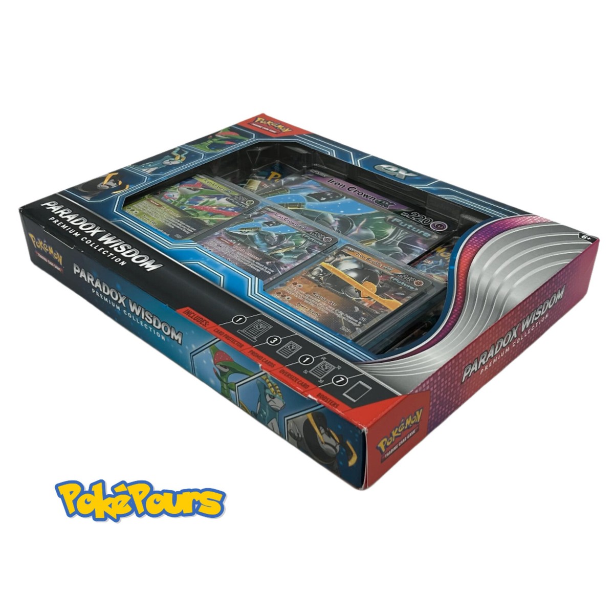 pokémon - trading card game: paradox wisdom premium collection Amazon.com: Pokemon TCG: Paradox Wisdom Premium Collection, Age: 6+ Years :  Toys & Games main image 1