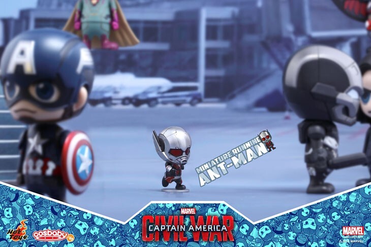 Hot toys COSB279 Giant-Man & Miniature Ant-Man Cosbaby Captain