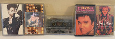 5 CLASSIC POP MUSIC Elvis Presley, Jimi Hendrix Prince CASSETTE TAPES BUNDLE
