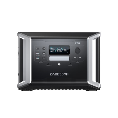 2400W 1382Wh Portable Power Station Solar Generator Battery