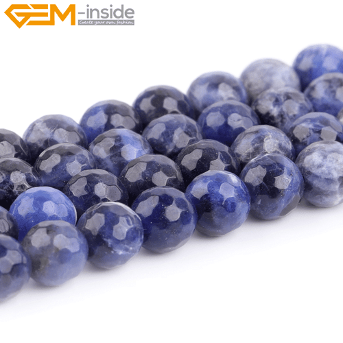 Round Beads For Jewelry Making 15" Frost/Crackle/Spong/Faceted Natural Stone UK - Picture 207 of 307
