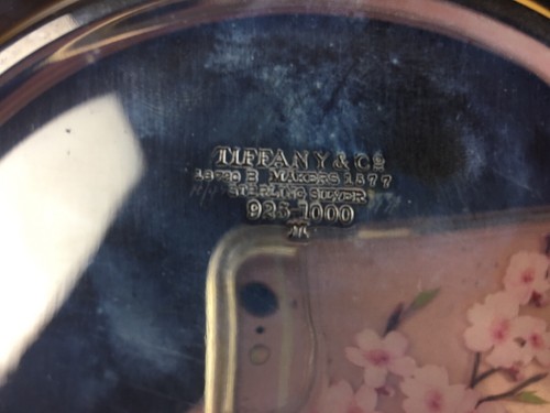 Tiffany & Co. Sterling Silver Basket ,Center Price ,wedding Gift - Picture 4 of 4
