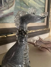 Murano Glass Poodle By Alfredo Barbini G3D