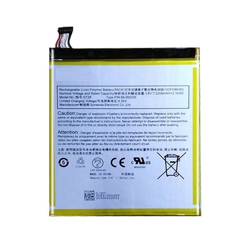 Replacement Battery 58-000255 For Amazon Kindle Fire Tablet MC-308695 ST28 - Picture 3 of 5