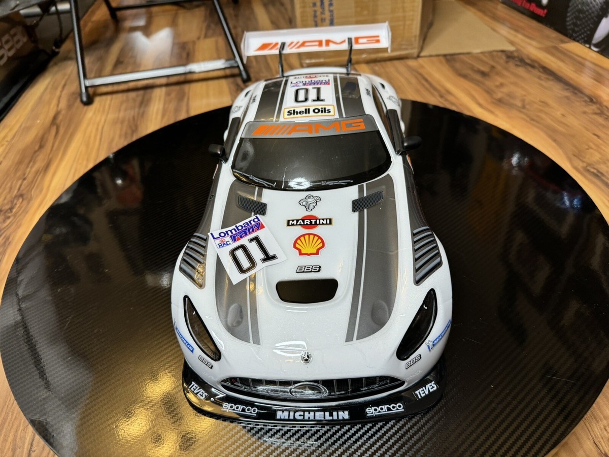 1/10 Custom Kyosho Mercedes Amg Gt3 Body Fw06 | eBay