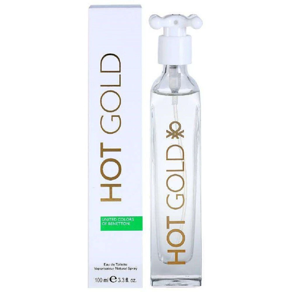 Hot gold benetton perfume clearance