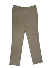Weatherproof Vintage Men  s Performance Weather-Flex Tech Pants, Tan, Size 32x32