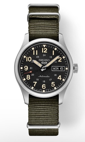 Seiko 5 sport Automatic nylon strap Mid-Size watch SRPJ85 Made in Japan New - Picture 5 of 12