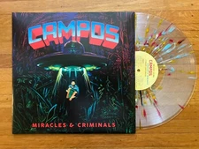 C.A.M.P.O.S. - Miracles & Criminals SPLATTER 2xLP Psych Cumbia Latin New Sealed!