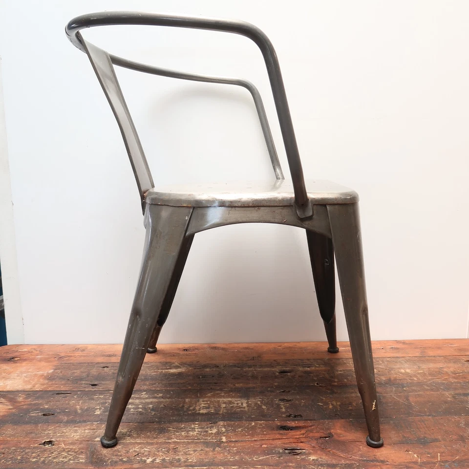 Silla de bañera Jackson de metal pulido World Market (A) Foto 3 de 4