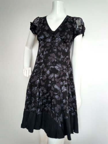 JIGSAW dress size 8 --USED TWICE-- short sleeve silk lined - Picture 3 of 9