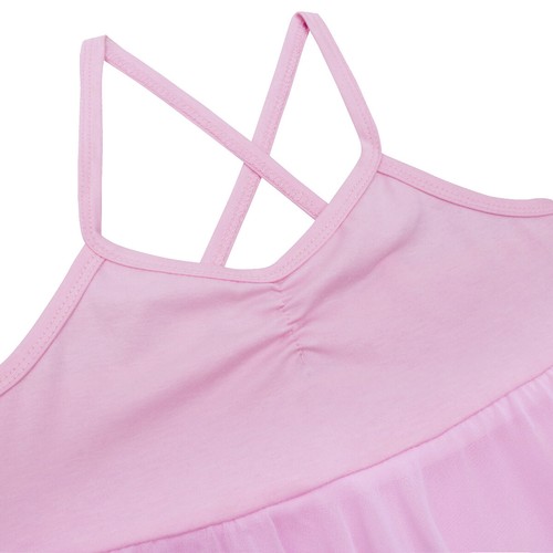 Kids Girls Ballet Dance Dress Tutu Skirt Gymnastics Skating Leotard Costumes - 第 47/88 張圖片
