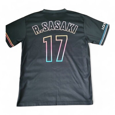 Roki Sasaki T-shirt Black Summer Week 2023 Limited XL size Chiba
