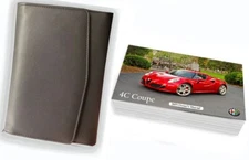 Owner Manual For 2015 Alfa Romeo 4C Coupe Owner Manual Factory Glovebox Book