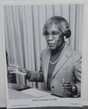 SHIRLEY CHISHOLM NATIONAL WOMEN'S HISTORY PROJECT PHOTO PRINT