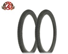 2 Alta BMX FREESTYLE BICYCLE COMP III DURABLE TIRE 20" x 1.75" BLACK Side Wall.