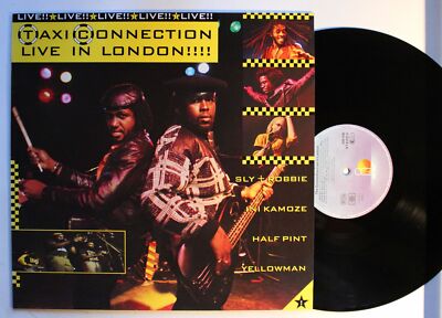 Taxi Connection Live In London!!!! EU LP 1987 Top! Reggae Dub Sly & Robbie