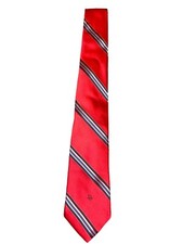 Christian Dior Men’s Tie Made In USA 55” Long Polyester & Silk