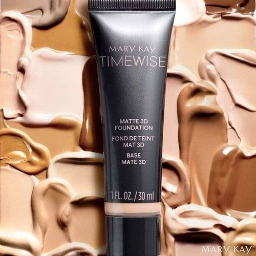 Mary Kay TimeWise Matte 3D Foundation Beige N 190 Shade Expires 04/26 New - Picture 17 of 20