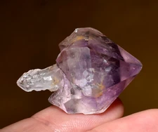 African Amethyst Scepter Double Terminated Quartz Crystal Madagascar, Africa